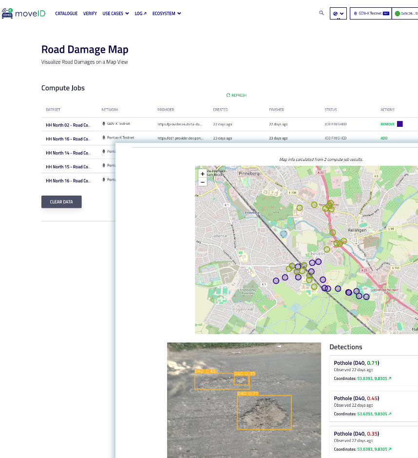 Road-Damage Detection Use Case Integration